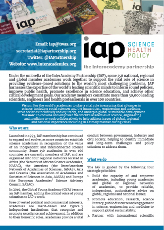 IAP leaflet 2024 cover